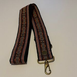 So Retro McKinley adjustable bag strap with black cotton backing